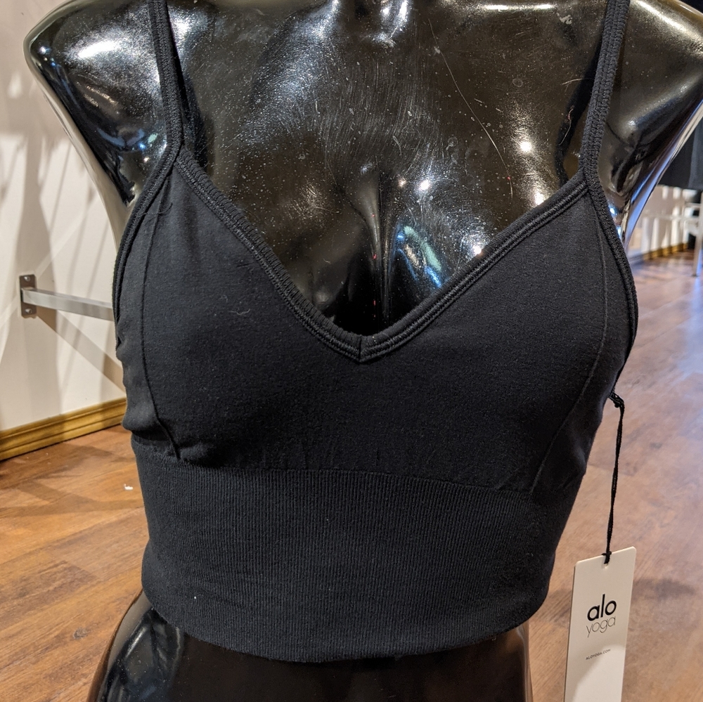 Alo Yoga Delight Bralette Black BNWT